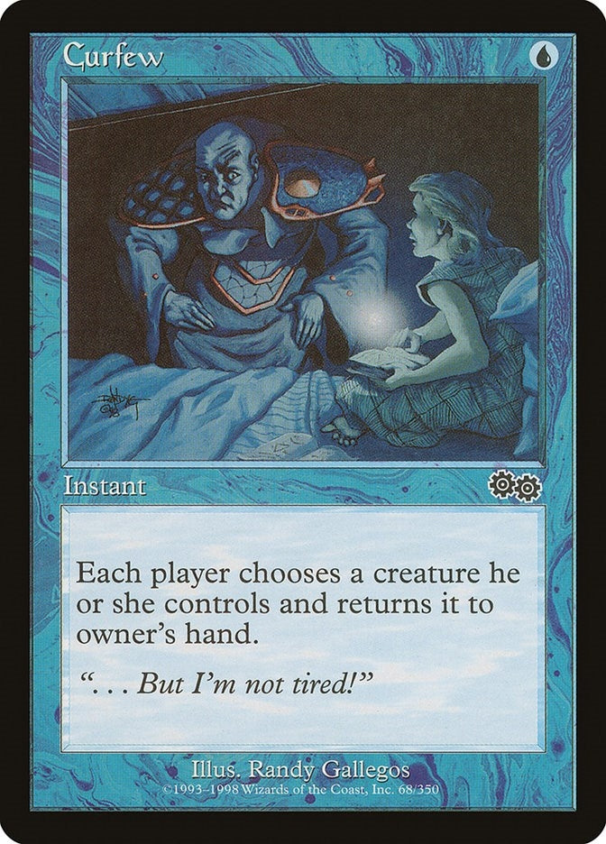 Image for Curfew (68) [Urza's Saga]