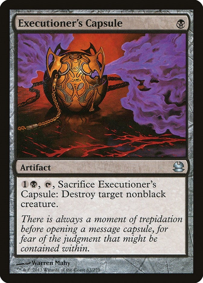 Image for Executioner's Capsule (83) [Modern Masters]