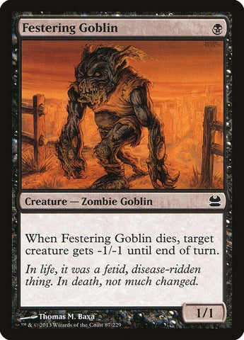 Image for Festering Goblin (87) [Modern Masters]