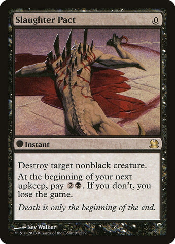 Image for Slaughter Pact (97) [Modern Masters]