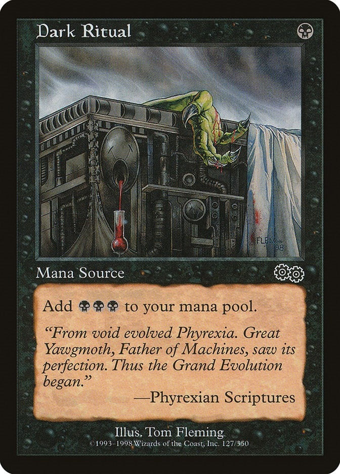 Image for Dark Ritual (127) [Urza's Saga]