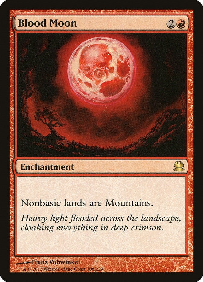 Image for Blood Moon (106) [Modern Masters]