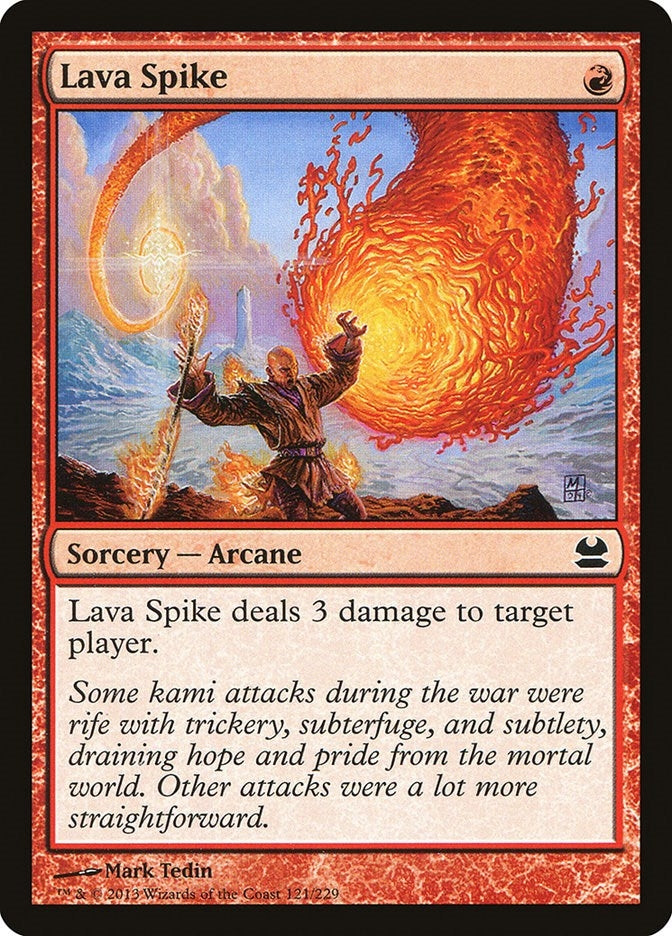 Image for Lava Spike (121) [Modern Masters]