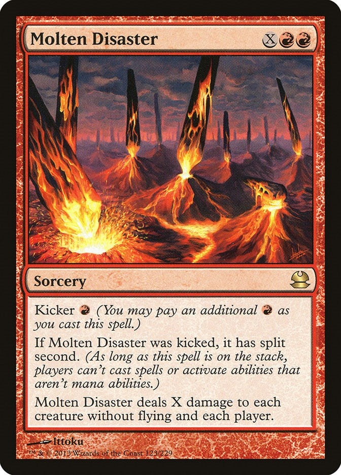 Image for Molten Disaster (123) [Modern Masters]