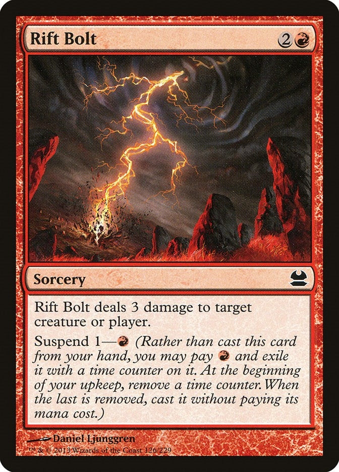 Image for Rift Bolt (126) [Modern Masters]