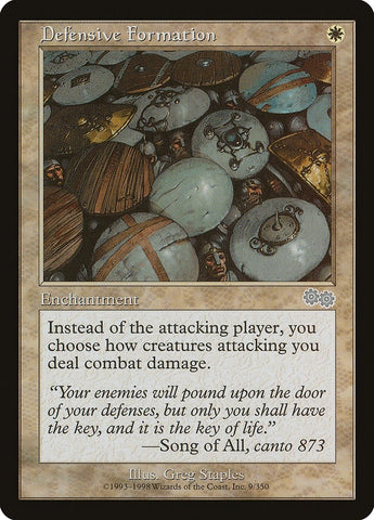 Image for Defensive Formation (9) [Urza's Saga]