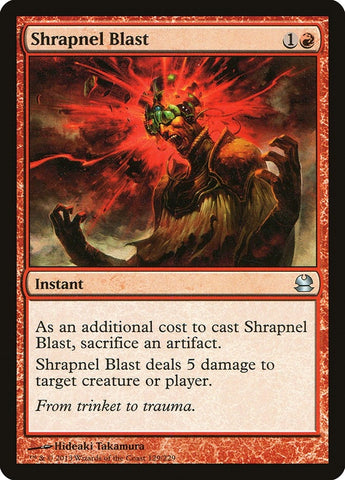 Image for Shrapnel Blast (129) [Modern Masters]