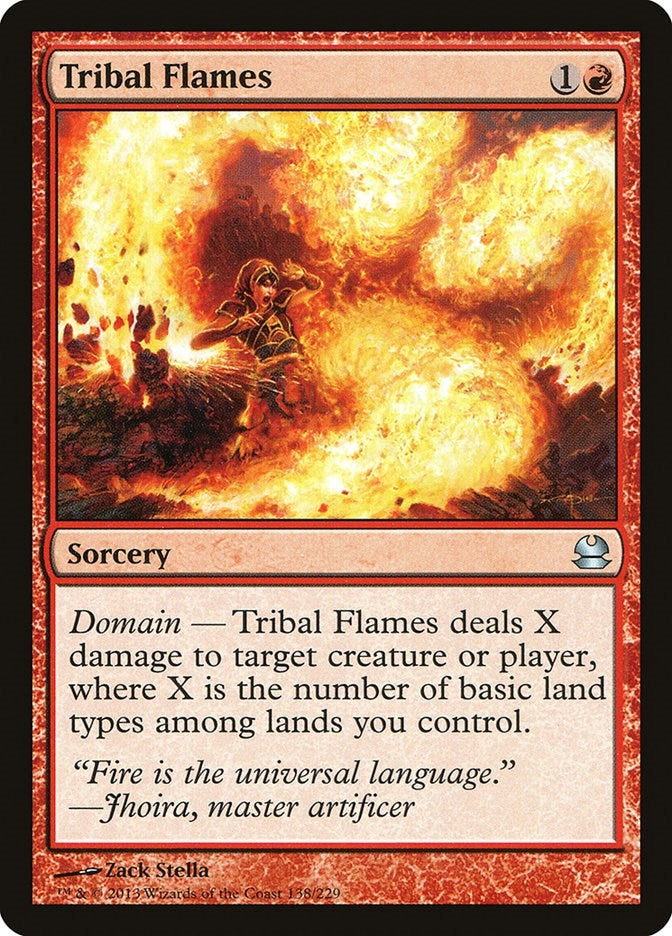 Image for Tribal Flames (138) [Modern Masters]