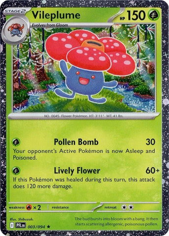 Image for Vileplume (Cosmos Holo) (003/094) (Miscellaneous Cards & Products) (MCAP) - Pokemon