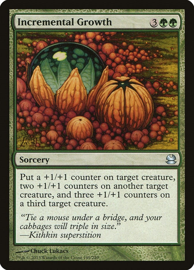 Image for Incremental Growth (149) [Modern Masters]