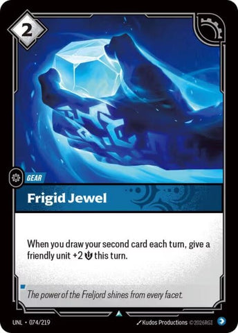 Image for Frigid Jewel (074/219) (Unleashed) - Riftbound: League of Legends Trading Card Game