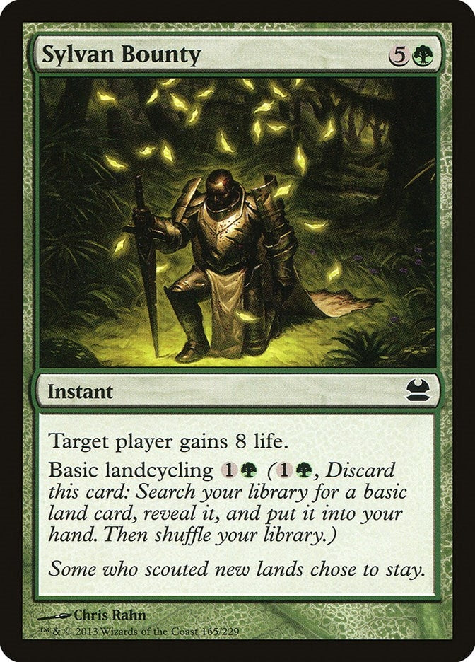 Image for Sylvan Bounty (165) [Modern Masters]