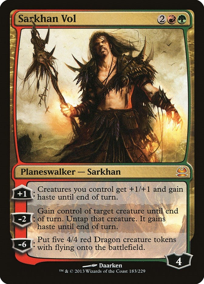 Image for Sarkhan Vol (183) [Modern Masters]