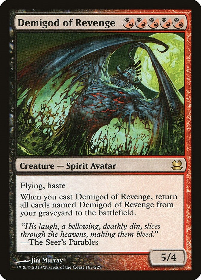 Image for Demigod of Revenge (187) [Modern Masters]
