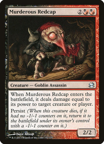 Image for Murderous Redcap (192) [Modern Masters]