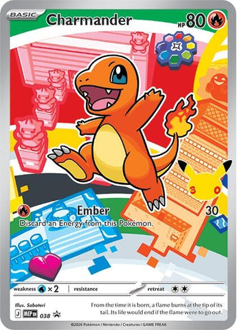 Image for Charmander - 038 (038) (ME: Mega Evolution Promo) - Pokemon