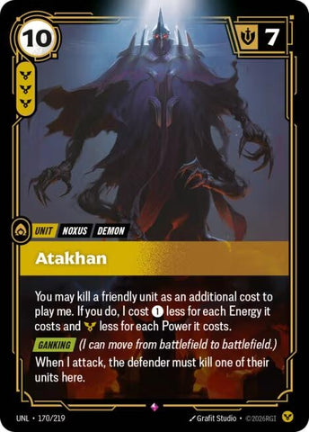 Image for Atakhan (170/219) (Unleashed) - Riftbound: League of Legends Trading Card Game