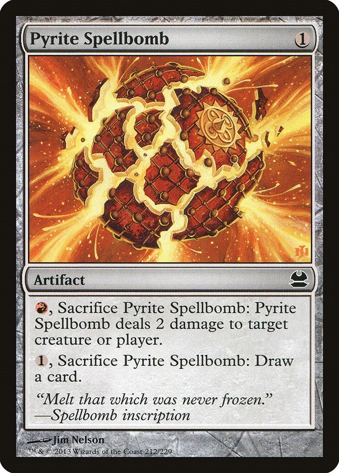 Image for Pyrite Spellbomb (212) [Modern Masters]