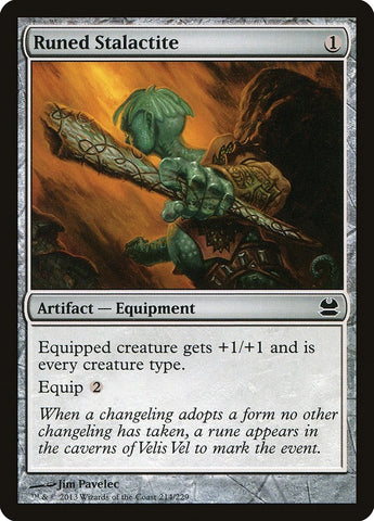 Image for Runed Stalactite (214) [Modern Masters]