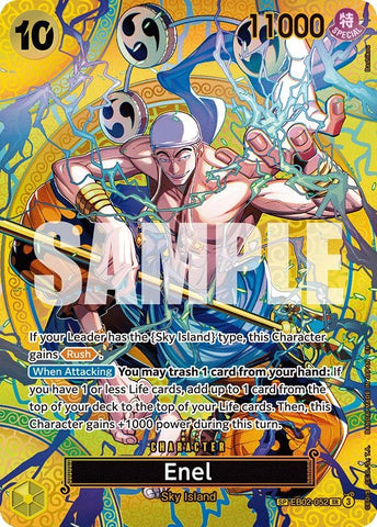 Image for Enel (SP) (EB02-052) (Adventure on Kami's Island) - One Piece Card Game