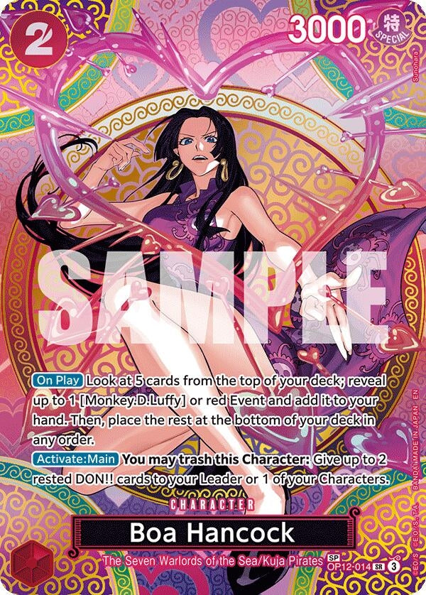 Image for Boa Hancock (SP) (OP12-014) (Adventure on Kami's Island) - One Piece Card Game