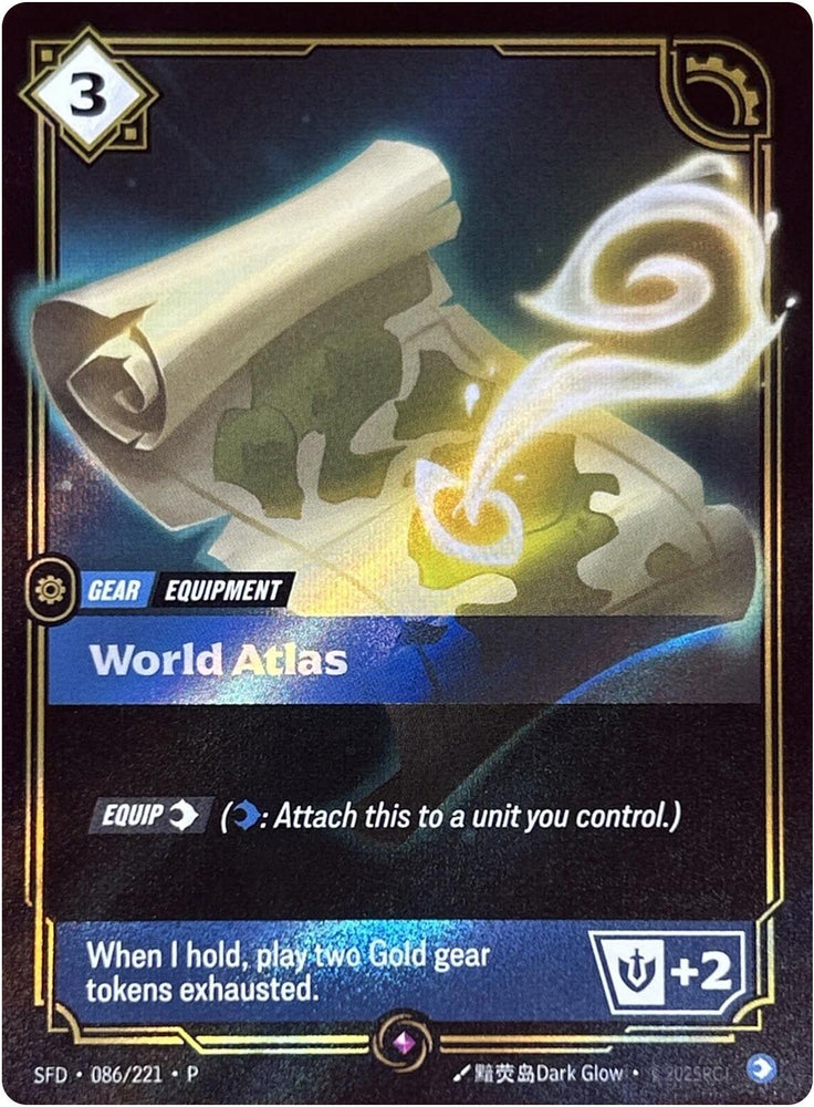 World Atlas (086/221) (Riftbound Organized Play Promotional Cards)