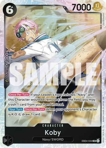 Image for Koby (EB04-044) (EB04-044) (Adventure on Kami's Island) - One Piece Card Game