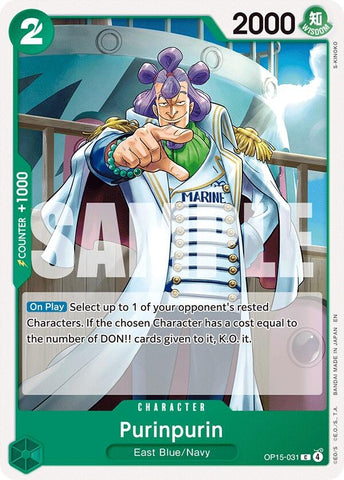 Image for Purinpurin (OP15-031) (Adventure on Kami's Island) - One Piece Card Game