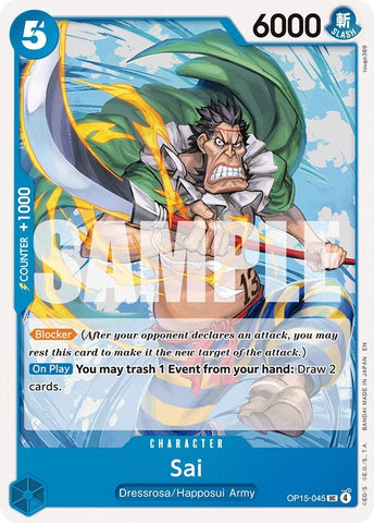 Image for Sai (OP15-045) (Adventure on Kami's Island) - One Piece Card Game