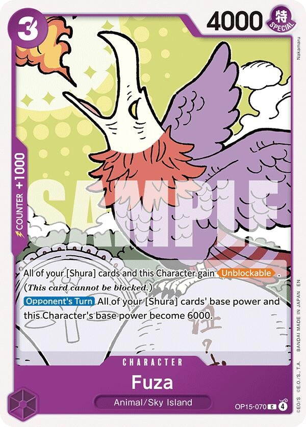 Image for Fuza (OP15-070) (Adventure on Kami's Island) - One Piece Card Game