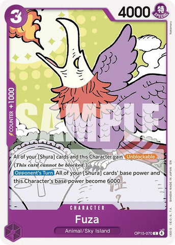 Image for Fuza (OP15-070) (Adventure on Kami's Island) - One Piece Card Game