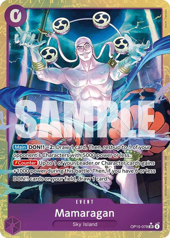 Image for Mamaragan (Alternate Art) (OP15-078) (Adventure on Kami's Island) - One Piece Card Game