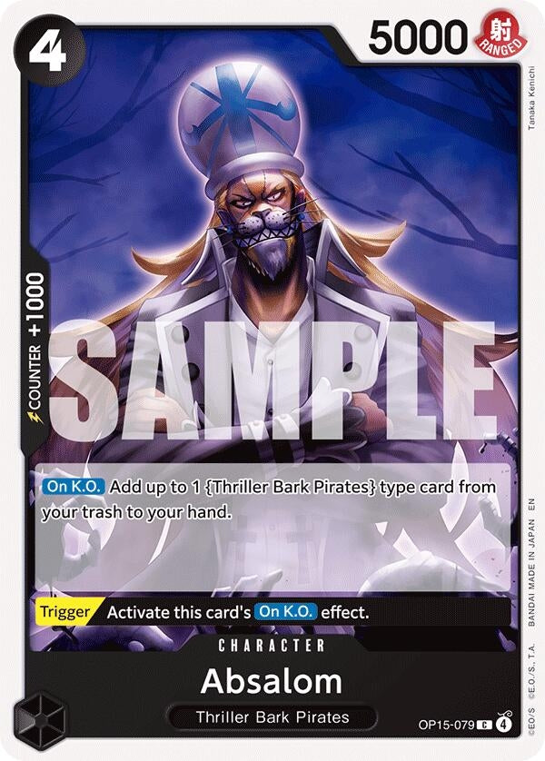 Image for Absalom (OP15-079) (Adventure on Kami's Island) - One Piece Card Game