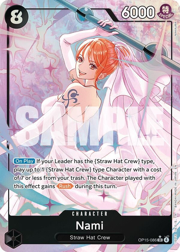 Image for Nami (OP15-086) (Alternate Art) (OP15-086) (Adventure on Kami's Island) - One Piece Card Game