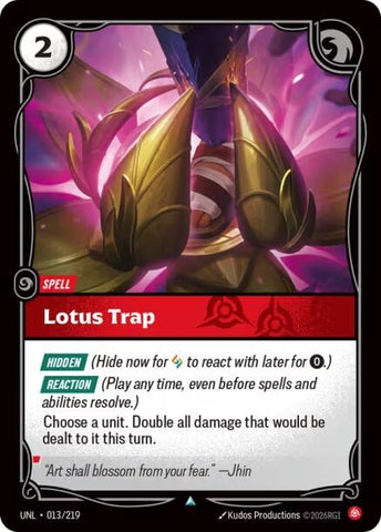Lotus Trap (013/219) (Unleashed)