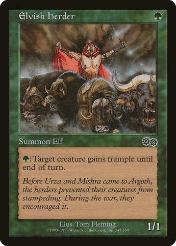 Image for Elvish Herder (247) [Urza's Saga]