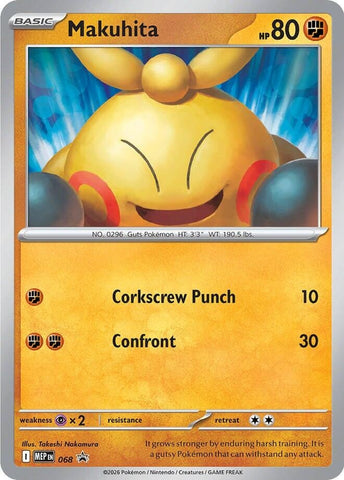 Image for Makuhita - 068 (068) (ME: Mega Evolution Promo) - Pokemon