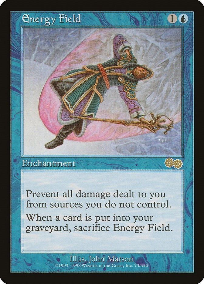 Image for Energy Field (73) [Urza's Saga]