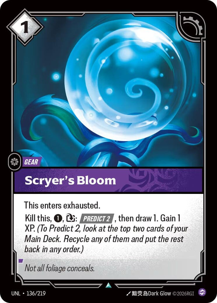 Image for Scryer's Bloom (136/219) (Unleashed) - Riftbound: League of Legends Trading Card Game