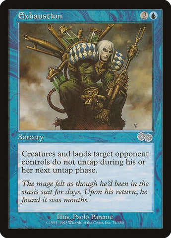Image for Exhaustion (74) [Urza's Saga]