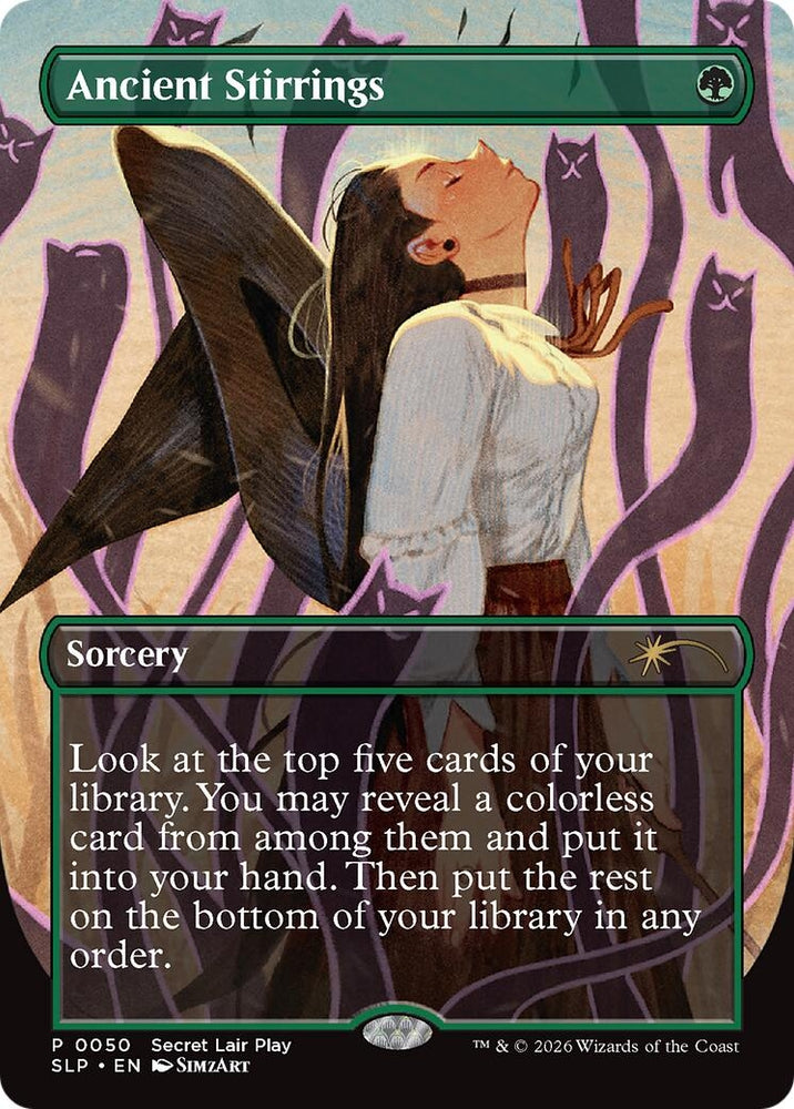 Image for Ancient Stirrings (50) (Secret Lair Showdown) - Magic: The Gathering