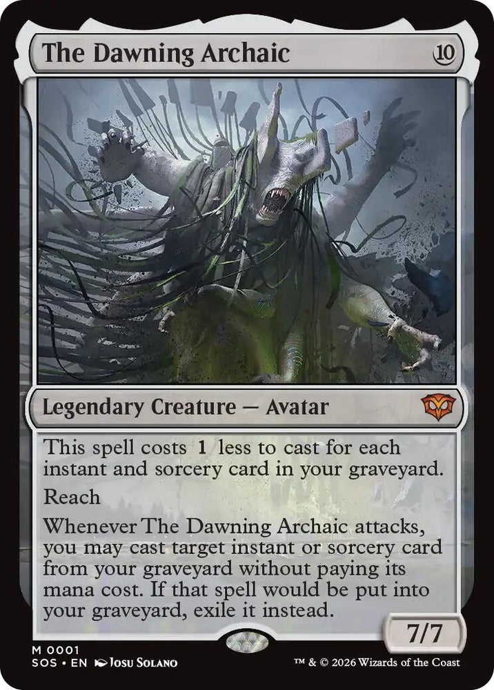 Image for The Dawning Archaic (1) (Secrets of Strixhaven) - Magic: The Gathering