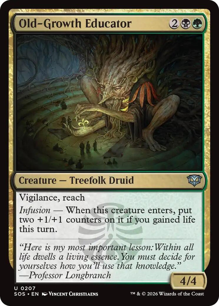 Image for Old-Growth Educator (207) (Secrets of Strixhaven) - Magic: The Gathering
