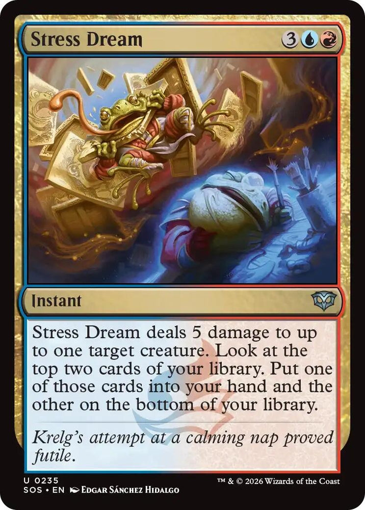 Image for Stress Dream (235) (Secrets of Strixhaven) - Magic: The Gathering