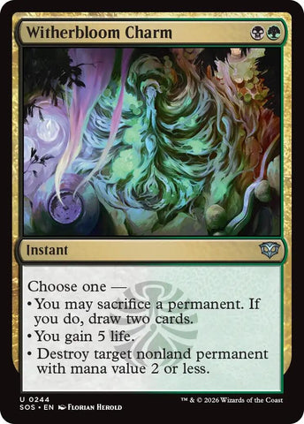Image for Witherbloom Charm (244) (Secrets of Strixhaven) - Magic: The Gathering