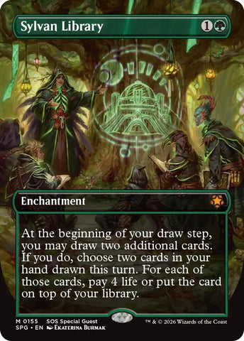 Sylvan Library (Borderless) (155) (Special Guests)