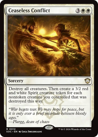 Image for Ceaseless Conflict (12) (Secrets of Strixhaven) - Magic: The Gathering