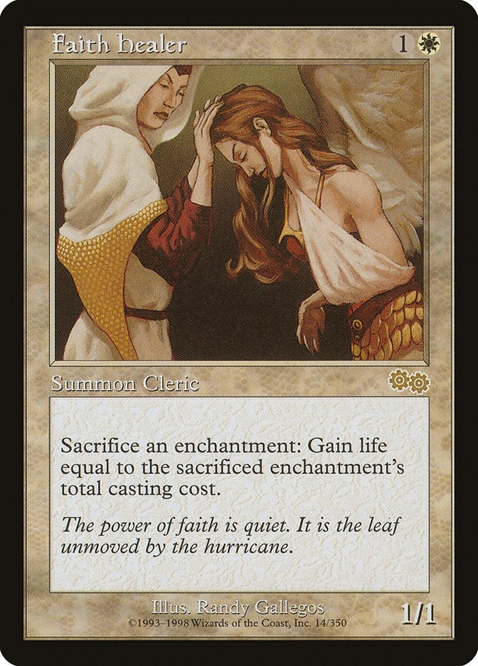 Image for Faith Healer (14) [Urza's Saga]