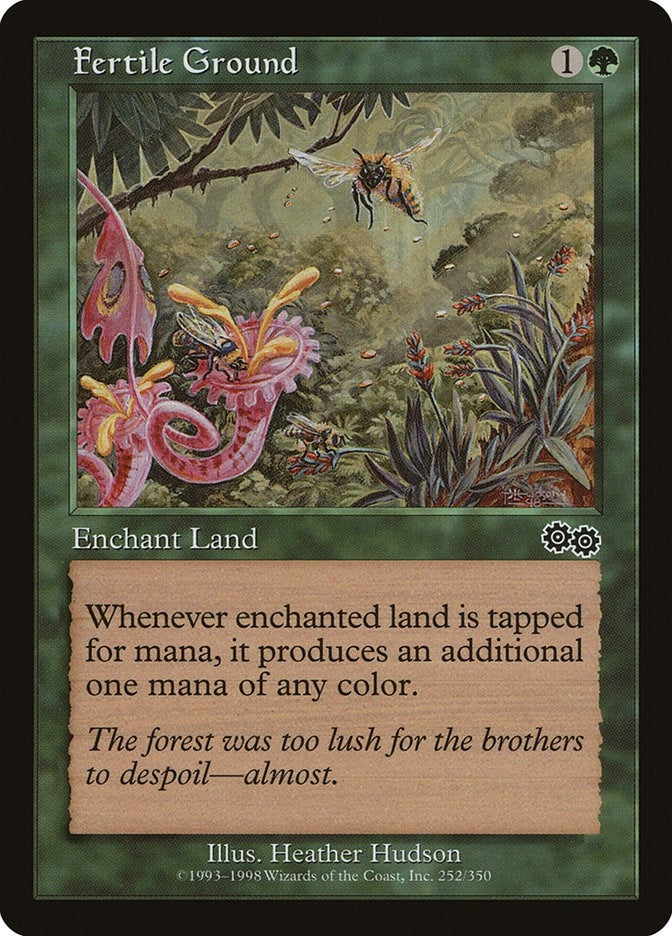 Image for Fertile Ground (252) [Urza's Saga]
