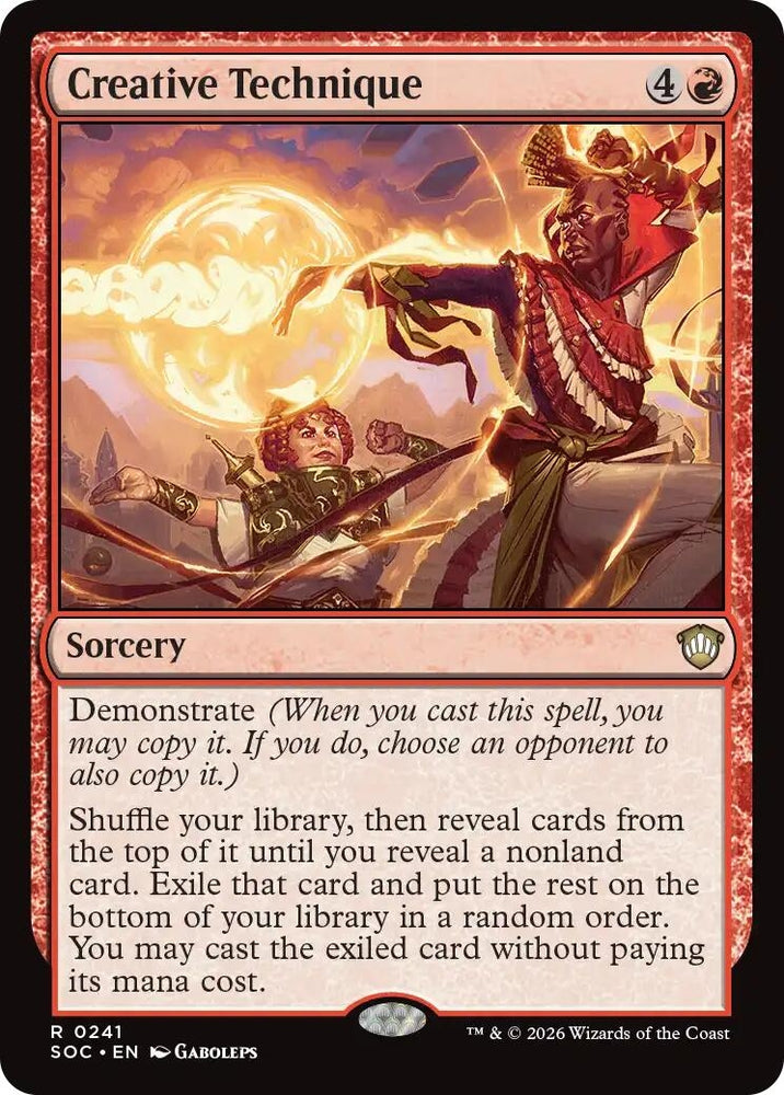 Image for Creative Technique (241) (Secrets of Strixhaven) - Magic: The Gathering